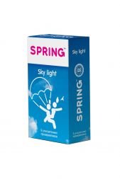Ультратонкие презервативы Spring Sky Light №9