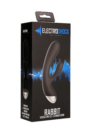 Вибратор E-Stim Rabbit Vibrator Black