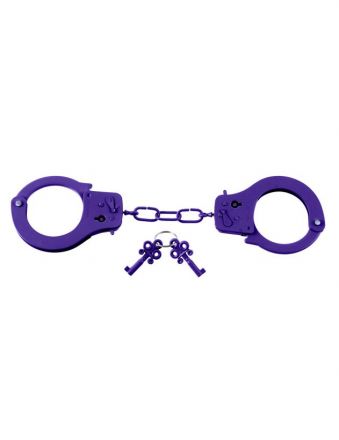 Фиолетовые наручники Designer Cuffs