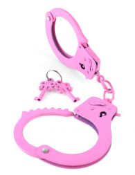 Розовые наручники Designer Cuffs