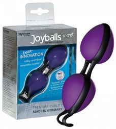 Фиолетовые вагинальные шарики Joy Division Joyballs Secret