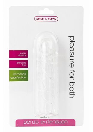 Насадка Realistic Penis Extension Transparent