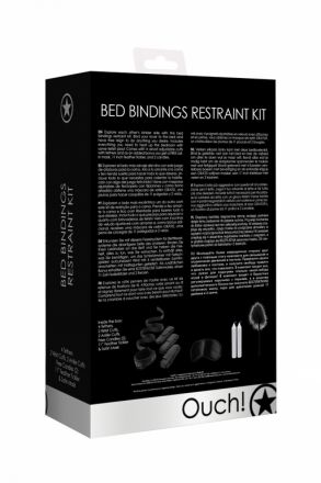 Набор для бондажа Bed Bindings Restraint Kit Black