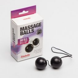 Шарики вагинальные Massage Balls Black