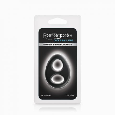 Эрекционное кольцо Renegade Romeo Soft Ring Black