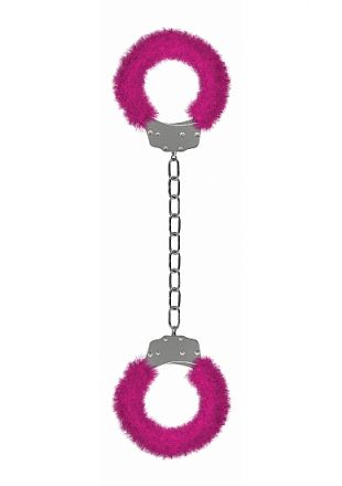 Кандалы Beginner&#039;s Furry Legcuffs Pink