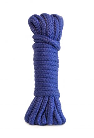 Веревка для бондажа Bondage Rope Blue 9 метров