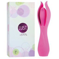 Розовый вибратор Lust L6