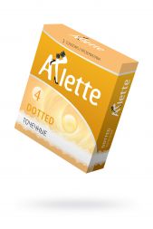 Точечные презервативы Arlette Dotted №3