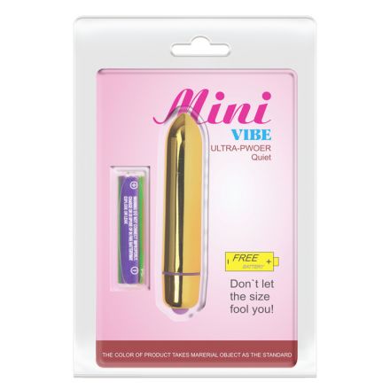 Вибропуля Mimi Vibe Ultra-Power Quiet Gold