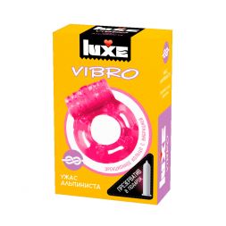 Эрекционное кольцо Luxe Vibro Ужас альпиниста